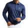 Peter Millar 纯色性能球衣高尔夫 Polo 衫 - 海军蓝