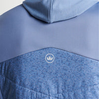 Peter Millar Venture Classic Hybrid Vollzip -Golfweste - Marine