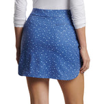 Peter Millar Frauen Alice Short Putt Blütenblatt Hem Golf Skort - Sturm
