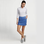 Peter Millar Frauen Alice Short Putt Blütenblatt Hem Golf Skort - Sturm