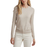 Peter Millar Damen Excursion Flex Golf Crewneck – Biscotti