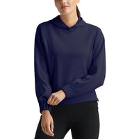 Peter Millar Frauen Flora Strick Golf Hoodie - Marine