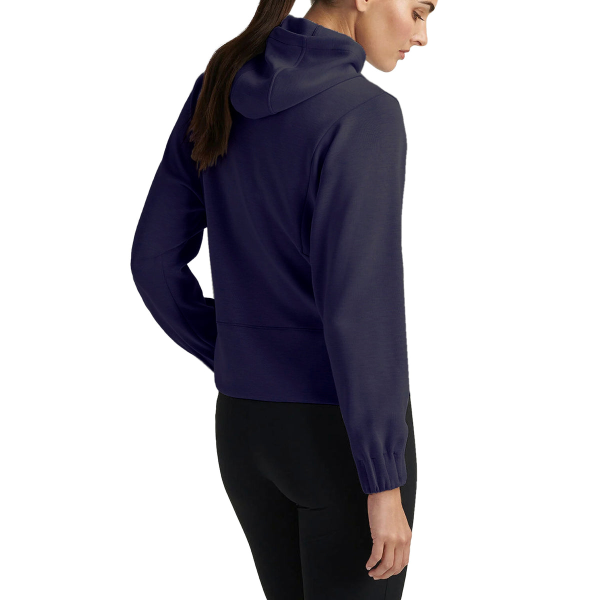 Peter Millar Frauen Flora Strick Golf Hoodie - Marine