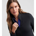 Peter Millar Women's Katy Full Zip Golf Jacket - Black