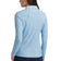 Peter Millar Frauen Melange Raglan Sleeve 1/4 Zip Midlayer - Motorhaube