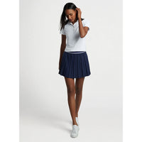 Peter Millar Damen Performance Stretch Jersey Golfhemd - Weiß