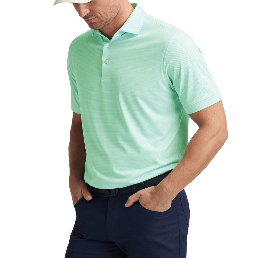 Peter Millar Jubilee Performance Jersey Polo Golf Shirt - Birnentörtchen