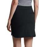 Peter Millar Frauen Alice Blütenblatt Golf Skort - schwarz