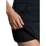 Peter Millar Frauen Alice Blütenblatt Golf Skort - schwarz