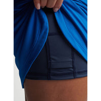 Peter Millar Frauen Alice Blütenblatt Golf Skort - Blauer Vogel