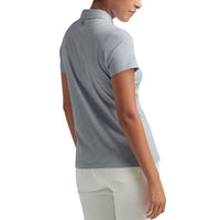 Peter Millar Damen Jubilee Performance Stretch Jersey Golf Shirt - Marine/Weiß