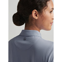 Peter Millar Damen Jubilee Performance Stretch Jersey Golf Shirt - Marine/Weiß