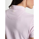 Peter Millar Damen Jubilee Performance Stretch Jersey Golfhemd - Palmer Pink/Weiß