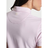 Peter Millar Women's Jubilee Performance Stretch Jersey Golf Shirt - Palmer Pink/White