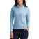 Peter Millar Frauen Melange Raglan Sleeve 1/4 Zip Midlayer - Motorhaube