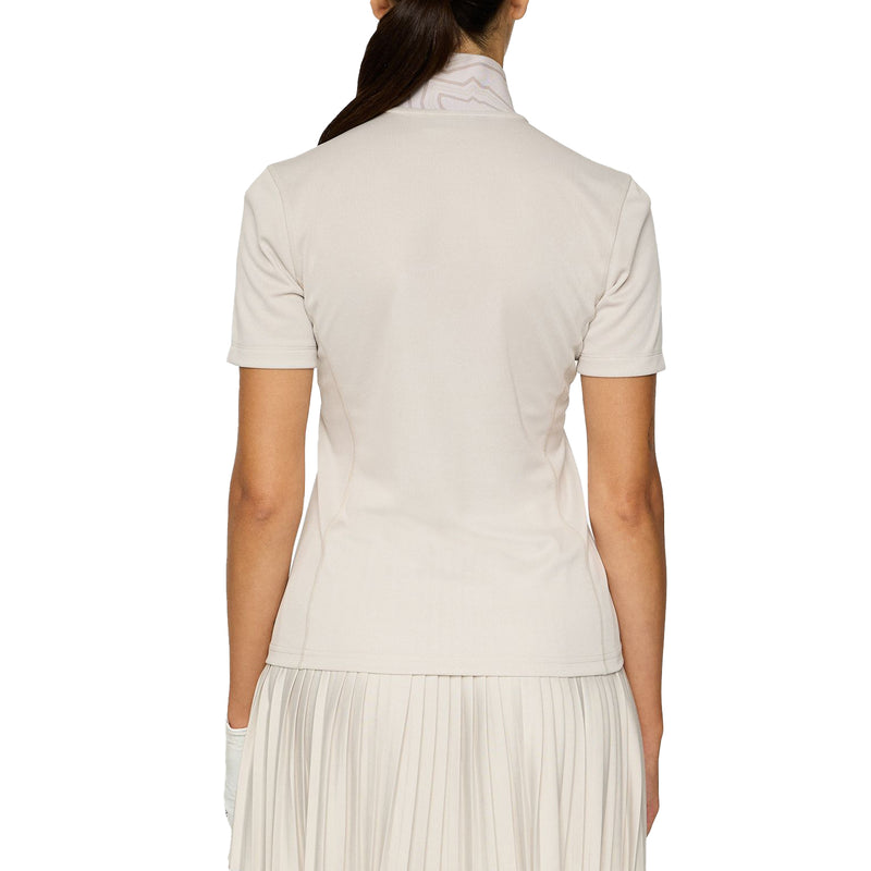 J. Lindeberg Women's Piper Golf Polo -Hemd - Moonbeam