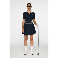 J.Lindeberg Women's Piper Golf Polo Shirt - JL Navy