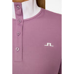 J. Lindeberg Women's Piper Golf Polo -Hemd - sehr Traube