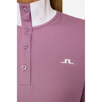 J. Lindeberg Women's Piper Golf Polo -Hemd - sehr Traube