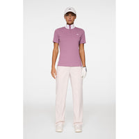 J. Lindeberg Women's Piper Golf Polo -Hemd - sehr Traube