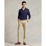 Polo Performance Ralph Lauren Half Zip Peached Jersey - Französische Marine