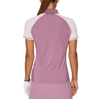 J.Lindeberg Women's Priya Golf Polo Shirt - Very Grape