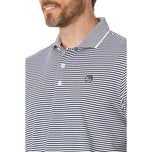 Puma ap Mattr -Traditionen Golf Polo -Hemd - Marine Blazer/ Bright White