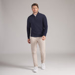 Puma Cloudspun Fleece 1/4 拉链中层套头衫 - 深海军蓝