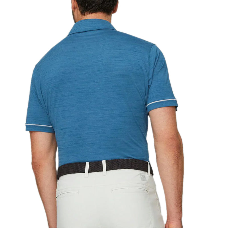 Puma CloudSpun Haystack Golf Polo -Hemd - Lake Blue Heather/ High Rise