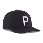 Puma Heritage P Golfkappe - Puma Black/White Leuchten
