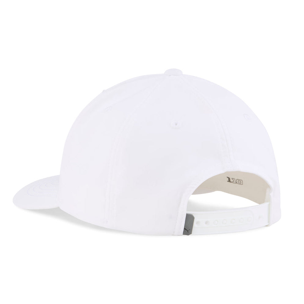 Puma Heritage P Golfkappe - weißes Glühen/Puma schwarz