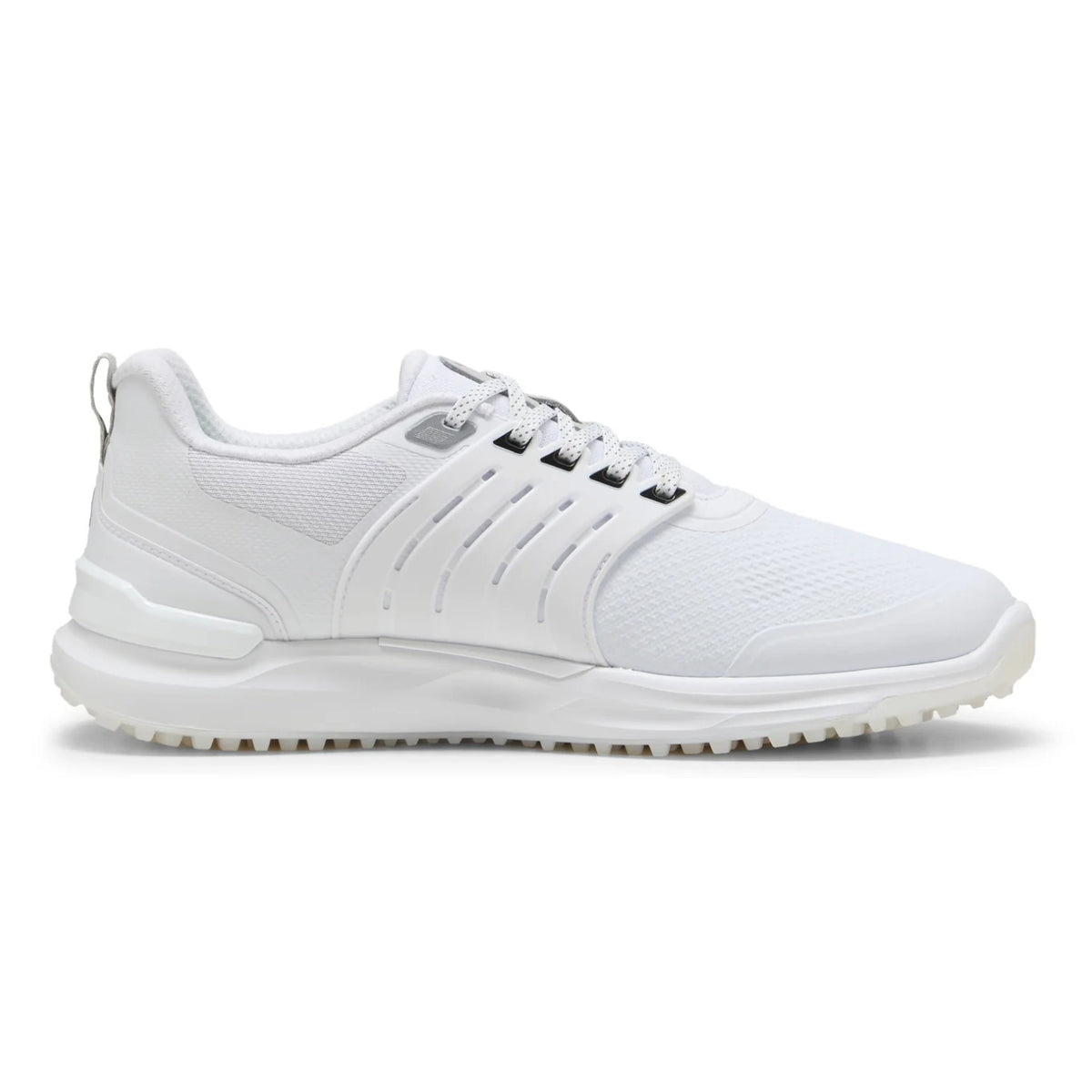 Puma Ignite Elevate 2 Wide Spikeless Golf Shoes - Puma White/Puma Black/Puma Silver