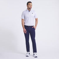 Puma Pure 2.0 Circle Cat Golf Hemd - weißer Glühen/tiefe Marine