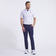 Puma Pure 2.0 Circle Cat Golf Hemd - weißer Glühen/tiefe Marine