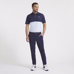 Puma Pure 2,0 Colourblock -Golfhemd - Haute Tropic/Deep Navy