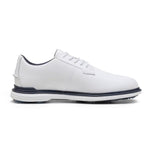 Puma Royale Player Golfschuhe - Puma White/Deep Navy/altes Gold