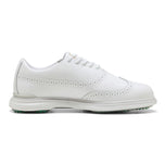 Puma Royale Wingtip Golfschuhe – Puma Weiß/Vapor Grey/Grassy Green