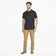 Puma CloudSpun Monarch Golfhemd - Puma Black Heather/ High Rise