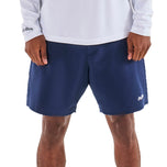 Malbon Ripley Coolcore Golfshorts – Marineblau