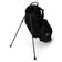 RLX Ralph Lauren bestickte Stand-Golftasche – Schwarz