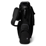 RLX Ralph Lauren bestickte Stand-Golftasche – Schwarz