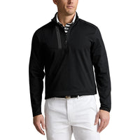 RLX Ralph Lauren Lux Perf Half Zip Pullover - Black