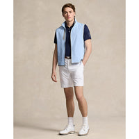 Rlx Ralph Lauren getäfter Stretch Terry Golfweste - Büroblau