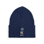 RLX Ralph Lauren Polo Bear 羊毛高尔夫毛线帽 - 精致海军蓝