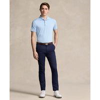Rlx Ralph Lauren solide Luftstrom-Performance Golfhemd- Büro blau