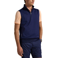 RLX Ralph Lauren Stretch Jersey Quarter Reißverschlussgolfweste - Raffinierte Marine