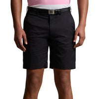 Rlx Ralph Lauren maßgeschneiderter Fit Twill kurz - Polo Schwarz
