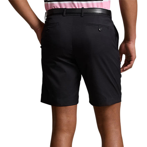 Rlx Ralph Lauren maßgeschneiderter Fit Twill kurz - Polo Schwarz