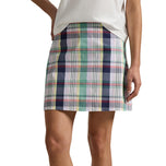 RLX Ralph Lauren Women's 17" Printed Performance Aim Golf Skort - Spring Madras