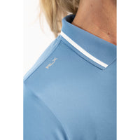 RLX Ralph Lauren Frauenluftstrom -Golfpolo -Hemd - Hatteras Blue Multi